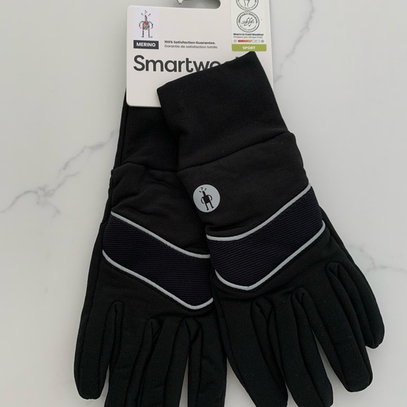 SmartWool Small Merino Sport Fleece Gloves - Insulated, Merino Wool NWT - Picture 3 of 9
